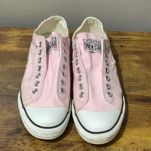 Converse One Star Slip On Sneakers Light Pink Size 9 - Picture 2 of 6